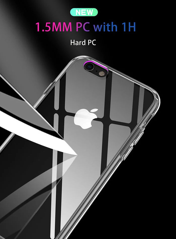 Clear Cases for iPhone 7, 8, X, XR, XS, 11, 12, and 13 Pro Max — Slim & Protective Covers