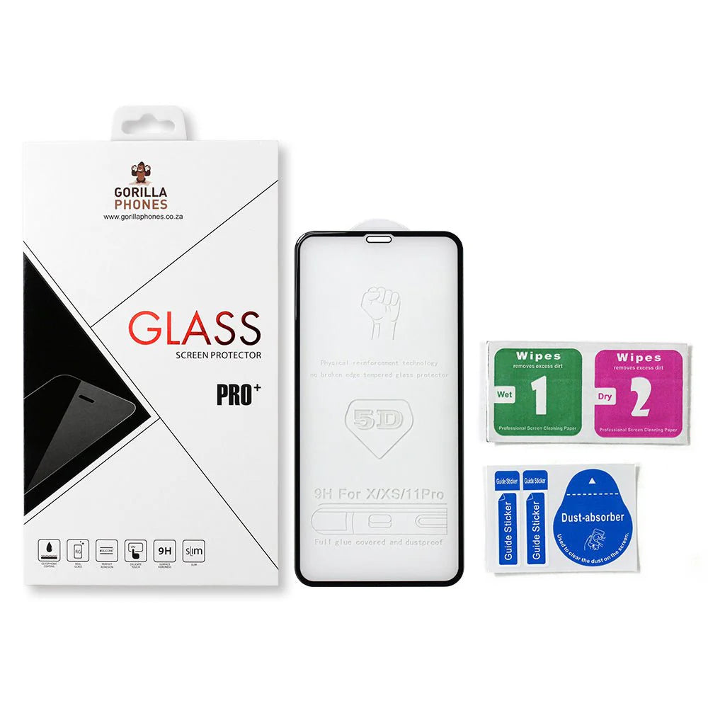Tempered Glass Screen Protector for iPhone 7, 8, X, XR, XS, 11, 12, 13 Series – 9H Hardness, Anti-Scratch, HD Clear